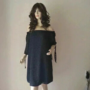 Black Dress a.n.a XL off shoulders